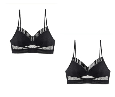 Backless Bra Invisible Bralette Thin Lace Wedding Bras Low Back Underwear