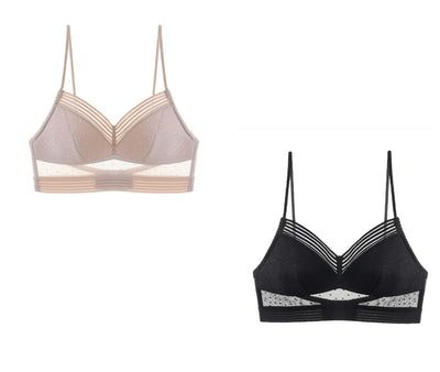 Backless Bra Invisible Bralette Thin Lace Wedding Bras Low Back Underwear