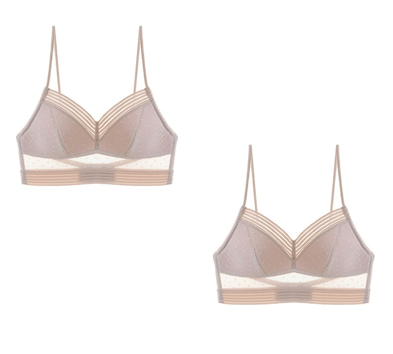 Backless Bra Invisible Bralette Thin Lace Wedding Bras Low Back Underwear